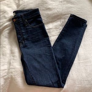 Madewell Curvy High Rise Skinny Jeans // Size 28